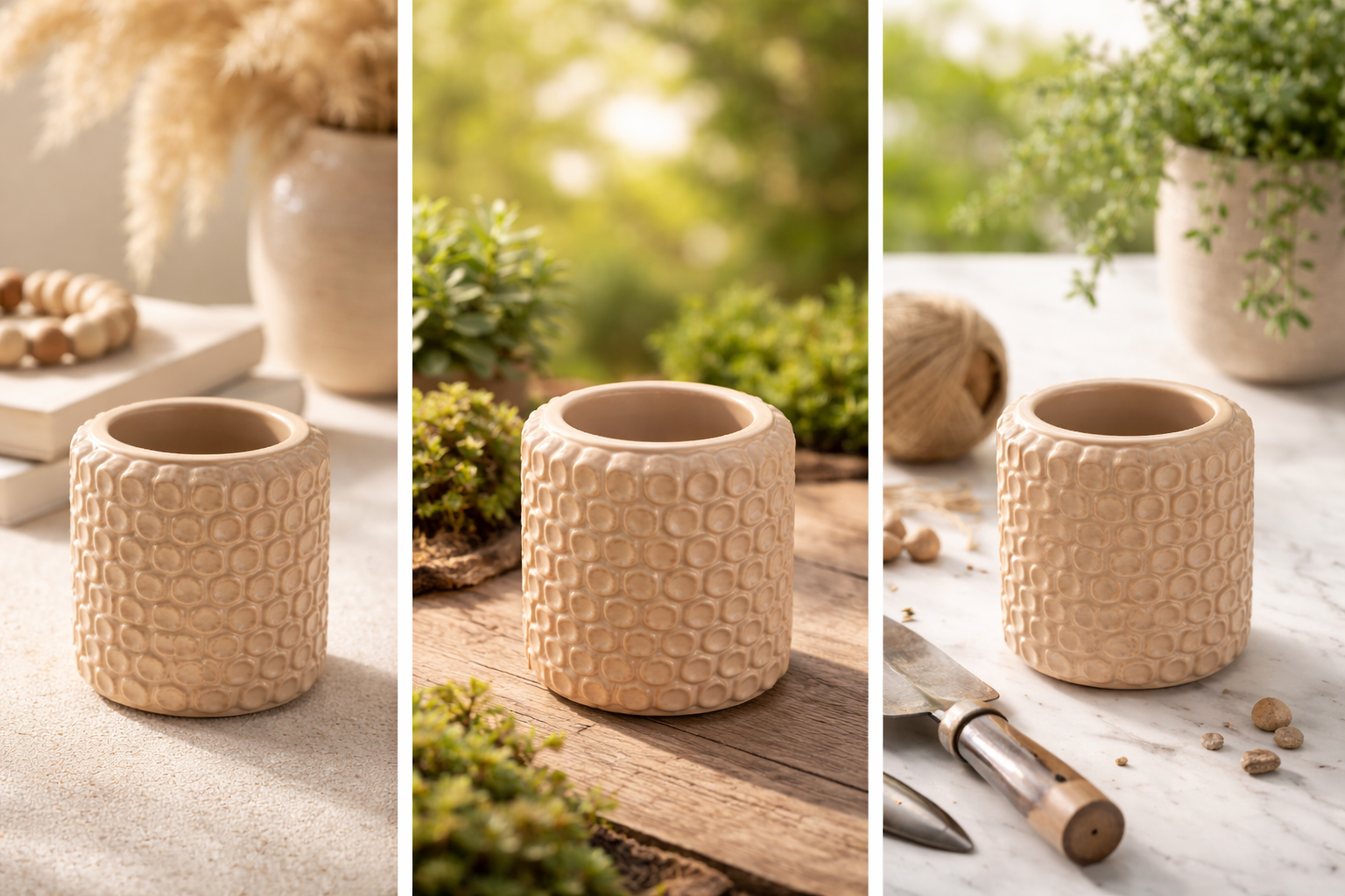 Vedura Halo Planter – Modern Plant Pot